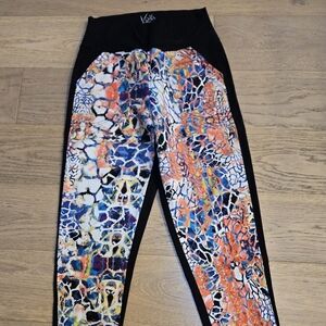 Colorful Bamboo Patterned Pants